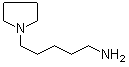 structure of CAS# 71302-71-1, 5-(Pyrrolidin-1-yl)pentylamine