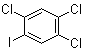 1,2,4-三氯-5-碘苯分子结构 (CAS 7145-82-6)