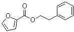 2-苯基乙基糠酸酯分子结构 (CAS 7149-32-8)