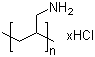 structure of CAS# 71550-12-4, Poly(allylamine hydrochloride)
