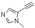 5-Ethynyl-1-methyl-1H-imidazole molecular structure (CAS 71759-92-7)