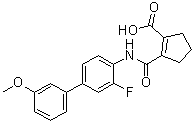 结构式 CAS# 717824-30-1, Vidofludimus