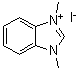 structure of CAS# 7181-87-5, N,N'-Dimethylbenzimidazolium iodide;1,3-Dimethylbenzimidazolium iodide
