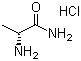 (2R)-2-Aminopropanamide hydrochloride molecular structure (CAS 71810-97-4)
