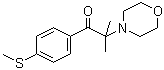 2-Methyl-4'-(methylthio)-2-morpholinopropiophenone molecular structure (CAS 71868-10-5)