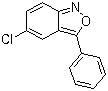 5-氯-3-苯基-2,1-苯并异噁唑分子结构 (CAS 719-64-2)