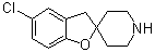 5-Chlorospiro[3H-benzofuran-2,4'-piperidine] molecular structure (CAS 71916-97-7)