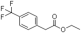 4-(Trifluoromethyl)benzeneacetic acid ethyl ester molecular structure (CAS 721-63-1)