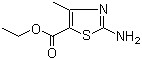 Ethyl 2-amino-4-methylthiazole-5-carboxylate molecular structure (CAS 7210-76-6)