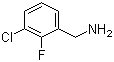 3-Chloro-2-fluorobenzylamine molecular structure (CAS 72235-55-3)
