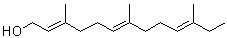 3,7,11-Trimethyl-2,6,10-tridecatrien-1-ol molecular structure (CAS 7226-87-1)