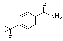 structure of CAS# 72505-21-6, 4-(Trifluoromethyl)thiobenzamide;4-(Trifluoromethyl)benzene-1-carbothioamide