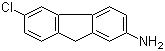 6-Chloro-9H-fluoren-2-amine molecular structure (CAS 7254-05-9)