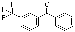 3-(Trifluoromethyl)benzophenone molecular structure (CAS 728-81-4)
