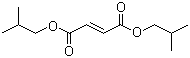 structure of CAS# 7283-69-4, Diisobutyl fumarate