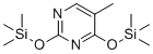 5-甲基-2,4-双[(三甲基硅烷基)氧基]-嘧啶分子结构 (CAS 7288-28-0)