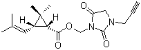 Imiprothrin molecular structure (CAS 72963-72-5)