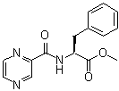 N-(2-Pyrazinylcarbonyl)-L-phenylalanine methyl ester molecular structure (CAS 73058-37-4)