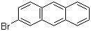 2-溴蒽分子结构 (CAS 7321-27-9)