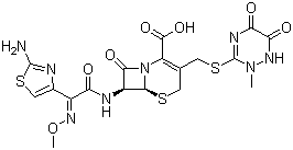 Ceftriaxone molecular structure (CAS 73384-59-5)
