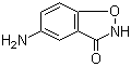 5-Amino-1,2-benzisoxazol-3(2H)-one molecular structure (CAS 73498-28-9)