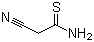 2-氰基硫代乙酰胺分子结构 (CAS 7357-70-2)