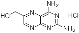2,4-Diamino-6-(hydroxymethyl)pteridine hydrochloride molecular structure (CAS 73978-41-3)