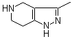 3-Methyl-4,5,6,7-tetrahydro-1H-pyrazolo[4,3-c]pyridine molecular structure (CAS 740061-36-3)