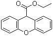 氧杂蒽-9-甲酸乙酯分子结构 (CAS 7401-03-8)