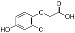 4-羟基-2-氯苯氧乙酸分子结构 (CAS 7417-87-0)