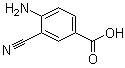 structure of CAS# 74192-47-5, 4-Amino-3-cyanobenzoic acid