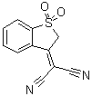 3-(Dicyanomethylene)-2,3-dihydrobenzo[b]thiophene 1,1-dioxide molecular structure (CAS 74228-25-4)