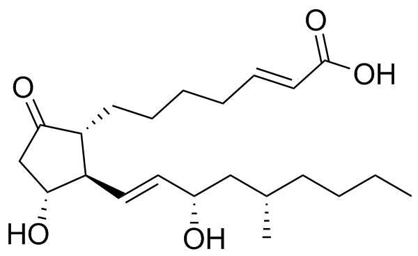 Limaprost molecular structure (CAS 74397-12-9)