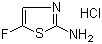 5-Fluorothiazol-2-amine hydrochloride molecular structure (CAS 745053-64-9)