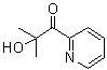 2-Hydroxy-2-methyl-1-(2-pyridinyl)-1-propanone molecular structure (CAS 7462-94-4)