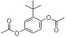 2-(1,1-Dimethylethyl)-1,4-benzenediol diacetate molecular structure (CAS 7507-48-4)
