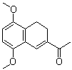 2-Acetyl-5,8-dimethoxy-3,4-dihydronaphthalene molecular structure (CAS 75251-98-8)
