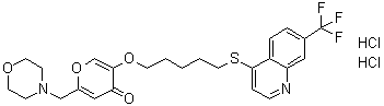 结构式 CAS# 754240-09-0, EHT 1864