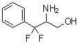 beta-Amino-gamma,gamma-difluorobenzenepropanol molecular structure (CAS 75456-80-3)