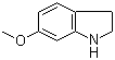 6-Methoxy-2,3-dihydro-1H-indole molecular structure (CAS 7556-47-0)