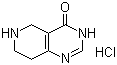 5,6,7,8-Tetrahydropyrido[4,3-d]pyrimidin-4(3H)-one hydrochloride molecular structure (CAS 756437-41-9)