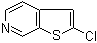 结构式 CAS# 756477-32-4, 2-氯噻吩并[2,3-c]吡啶