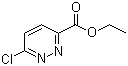 6-氯哒嗪-3-羧酸乙酯分子结构 (CAS 75680-92-1)