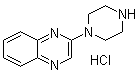 2-(1-Piperazinyl)quinoxaline hydrochloride molecular structure (CAS 76052-62-5)