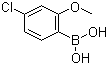 4-Chloro-2-methoxyphenylboronic acid molecular structure (CAS 762287-57-0)