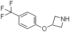 3-[4-(Trifluoromethyl)phenoxy]azetidine molecular structure (CAS 76263-21-3)