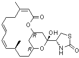 结构式 CAS# 76343-93-6, 红海海绵素 A