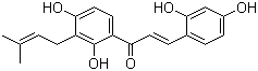 结构式 CAS# 76472-88-3, Morachalcone A