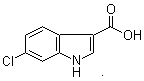 6-Chloroindole-3-carboxylic acid molecular structure (CAS 766557-02-2)