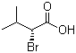 (R)-2-溴-3-甲基丁酸分子结构 (CAS 76792-22-8)